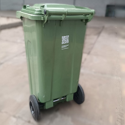 Contenedor con ruedas 120 L