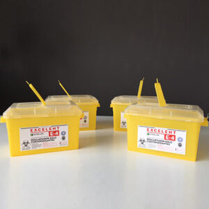 Contenedor para cortopunzantes 5 L