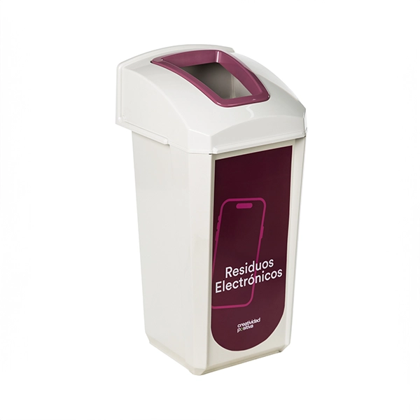 Contenedor de reciclaje 60 litros Trash - Imagen 10