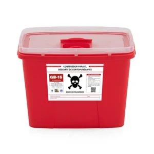 Contenedor para cortopunzantes 15 litros GB-15