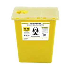 Contenedor para cortopunzantes 30 litros GB-30